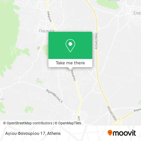 Αγίου Φανουρίου 17 map