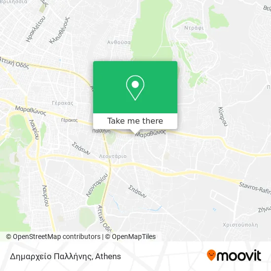 Δημαρχείο Παλλήνης map