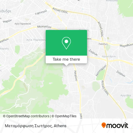 Μεταμόρφωση Σωτήρος map