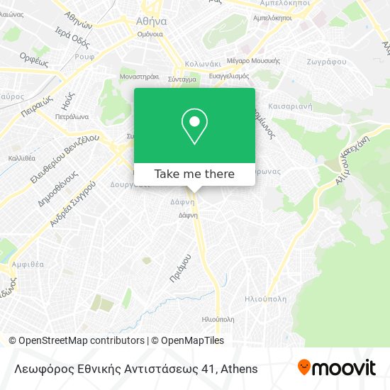 Λεωφόρος Εθνικής Αντιστάσεως 41 map