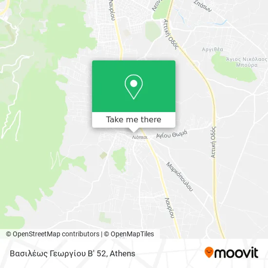 Βασιλέως Γεωργίου Β' 52 map