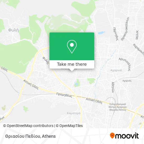 Θριασίου Πεδίου map
