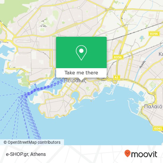 e-SHOP.gr map