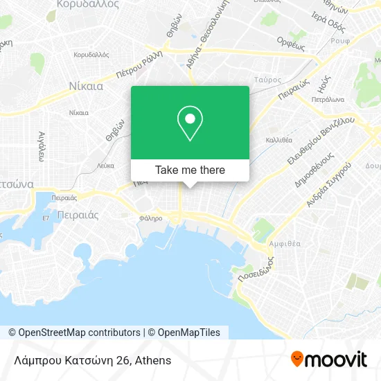 Λάμπρου Κατσώνη 26 map