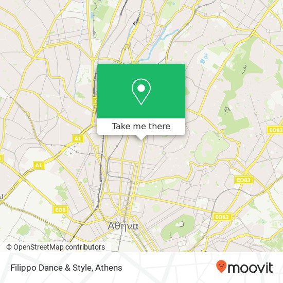 Filippo Dance & Style map