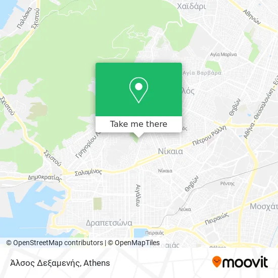 Άλσος Δεξαμενής map