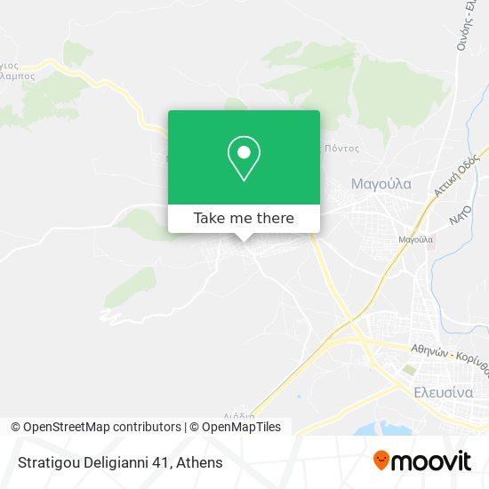 Stratigou Deligianni 41 map