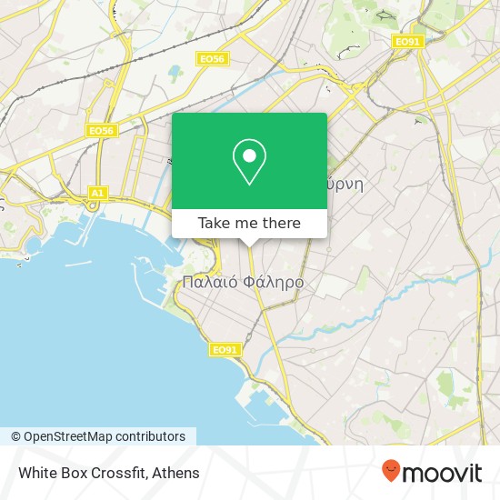 White Box Crossfit map