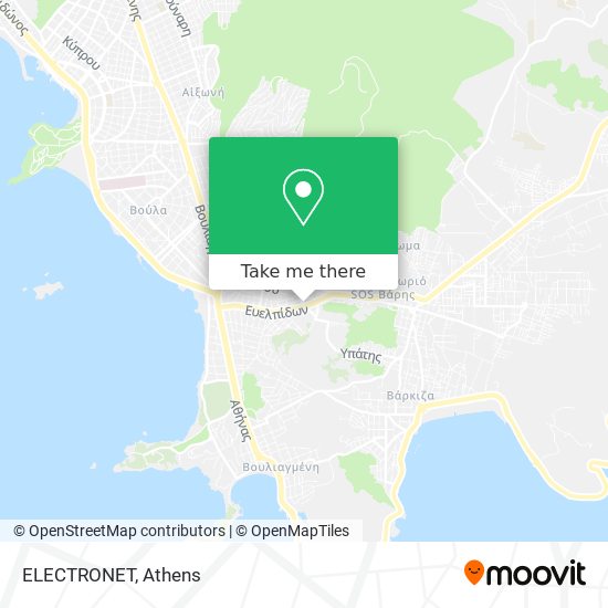 ELECTRONET map