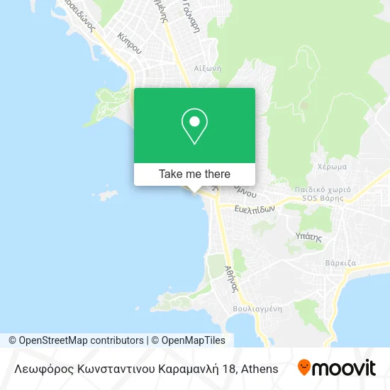 Λεωφόρος Κωνσταντινου Καραμανλή 18 map