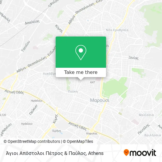 Άγιοι Απόστολοι Πέτρος & Παύλος map