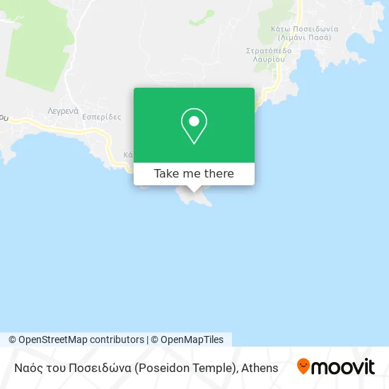 Ναός του Ποσειδώνα (Poseidon Temple) map