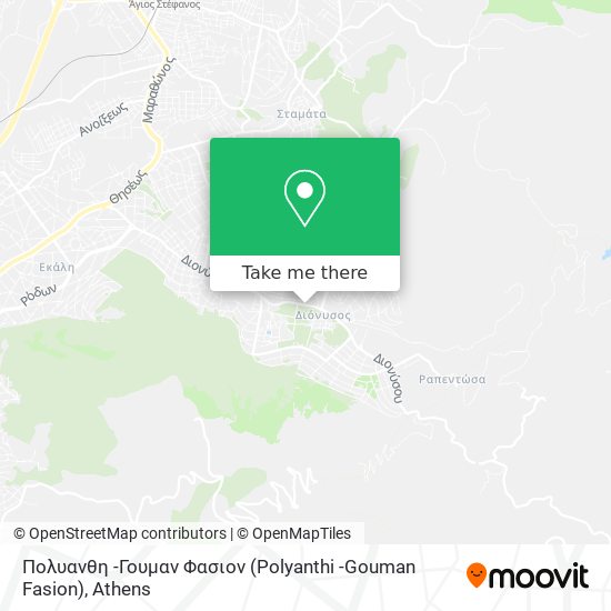 Πολυανθη -Γουμαν Φασιον (Polyanthi -Gouman Fasion) map