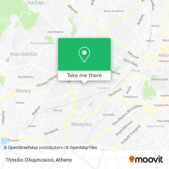 Γήπεδο Ολυμπιακού map