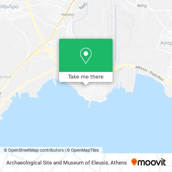 Archaeological Site and Museum of Eleusis map