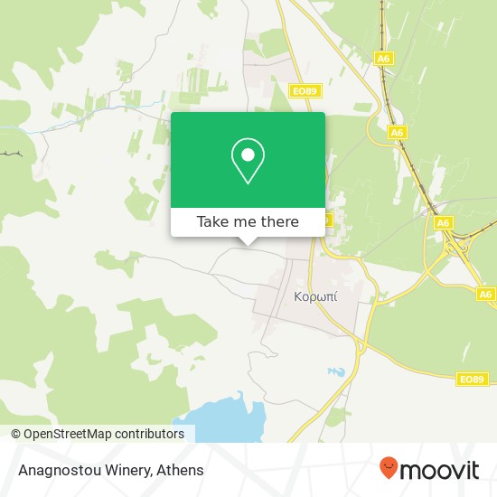 Anagnostou Winery map