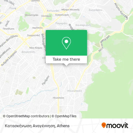 Κατασκήνωση Αναγέννηση map