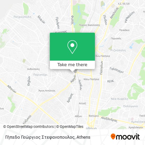 Γήπεδο Γεώργιος Στεφανοπουλος map