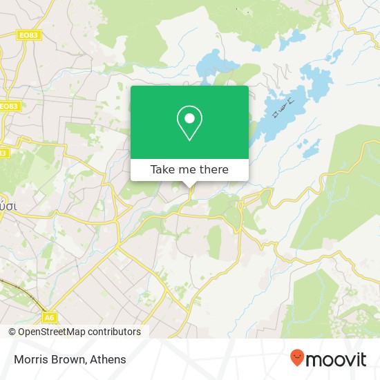 Morris Brown map