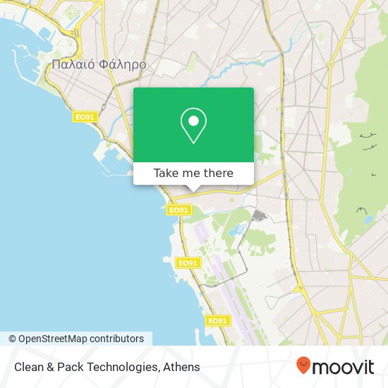 Clean & Pack Technologies map