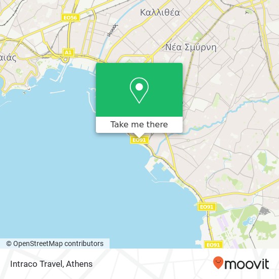 Intraco Travel map