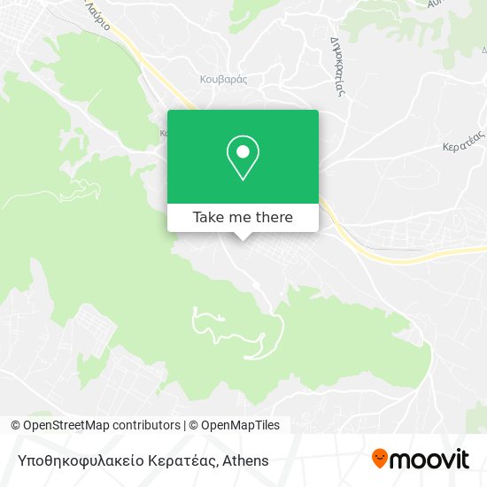 Υποθηκοφυλακείο Κερατέας map