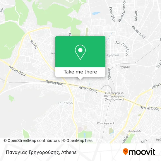 Παναγίας Γρηγορούσης map