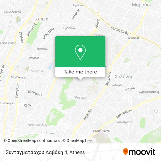 Συνταγματάρχου Δαβάκη 4 map