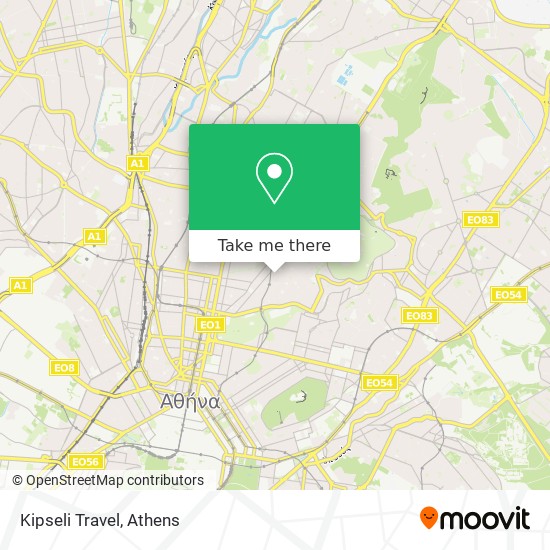 Kipseli Travel map