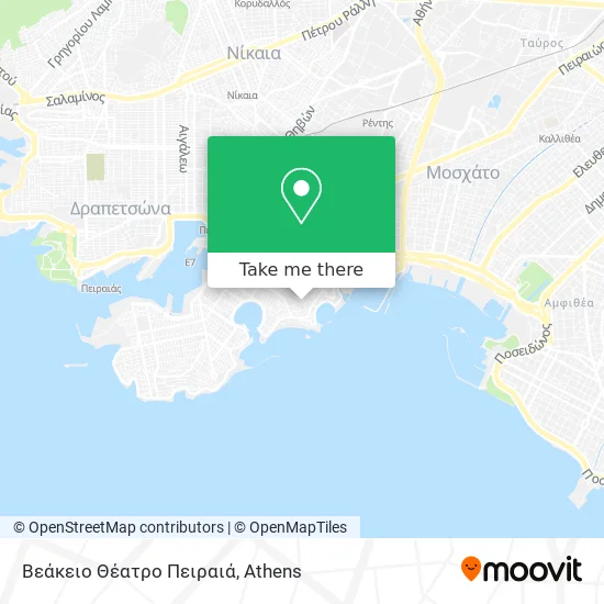 Βεάκειο Θέατρο Πειραιά map