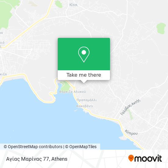 Αγίας Μαρίνας 77 map