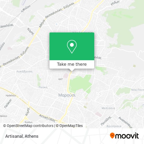 Artisanal map