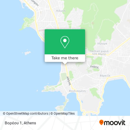 Βορέου 1 map