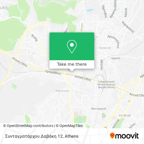 Συνταγματάρχου Δαβάκη 12 map