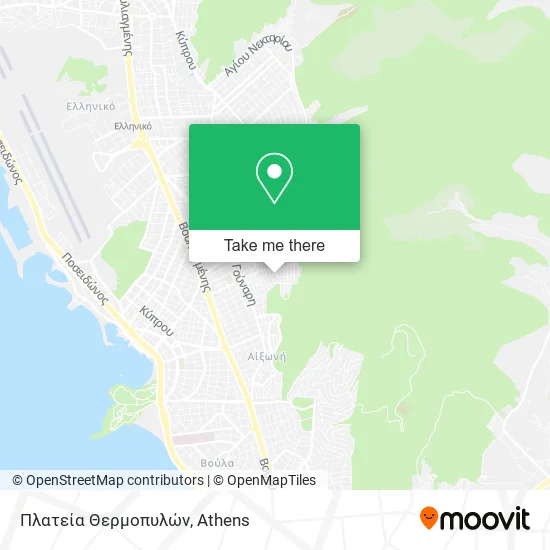 Πλατεία Θερμοπυλών map
