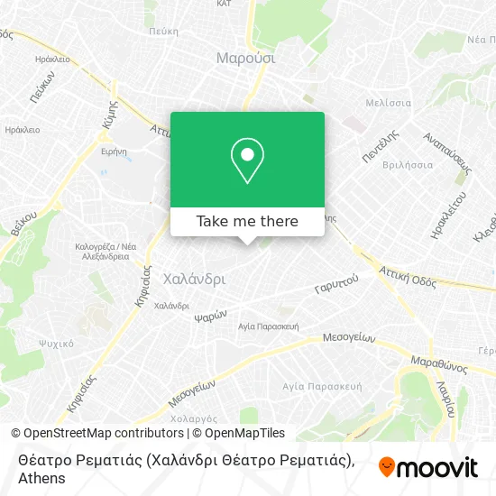 Θέατρο Ρεματιάς (Χαλάνδρι Θέατρο Ρεματιάς) map