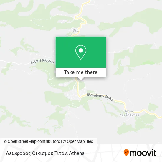 Λεωφόρος Οικισμού Τιτάν map