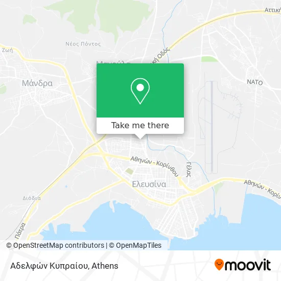 Αδελφών Κυπραίου map