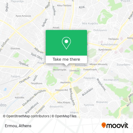 Ermou map