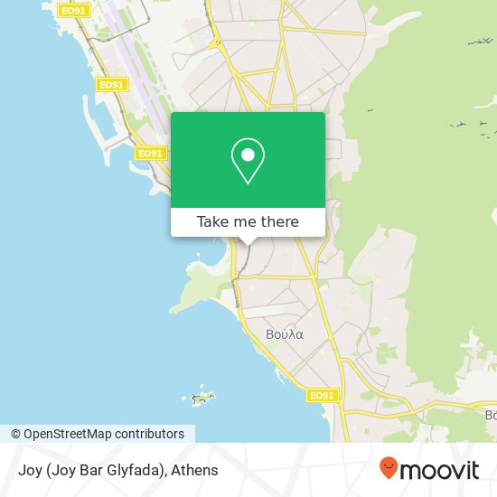 Joy (Joy Bar Glyfada) map