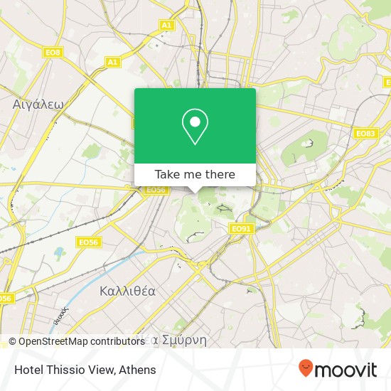 Hotel Thissio View map