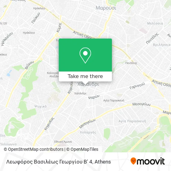 Λεωφόρος Βασιλέως Γεωργίου Β' 4 map