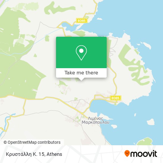 Κρυστάλλη Κ. 15 map