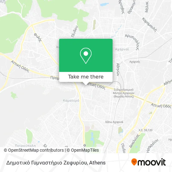 Δημοτικό Γυμναστήριο Ζεφυρίου map