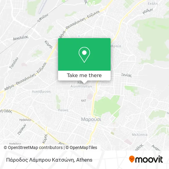 Πάροδος Λάμπρου Κατσώνη map