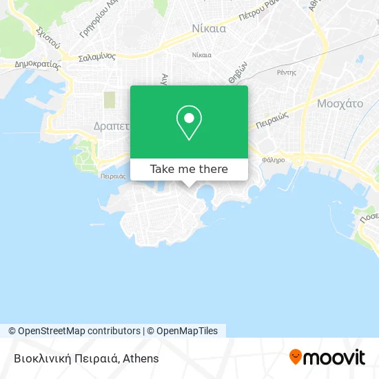 Βιοκλινική Πειραιά map