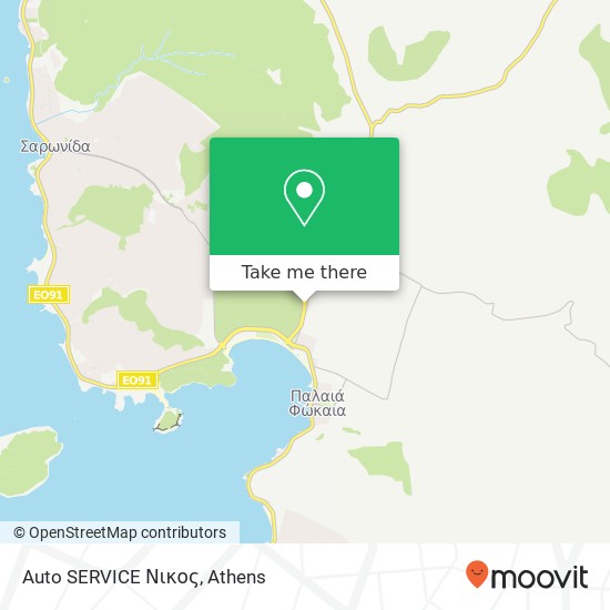 Auto SERVICE Νικος map