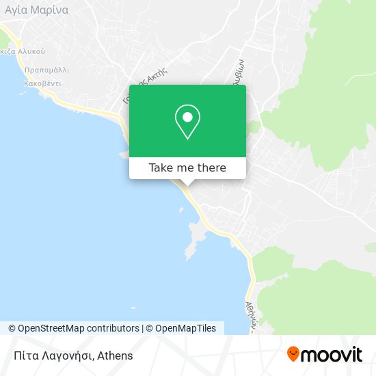Πίτα Λαγονήσι map