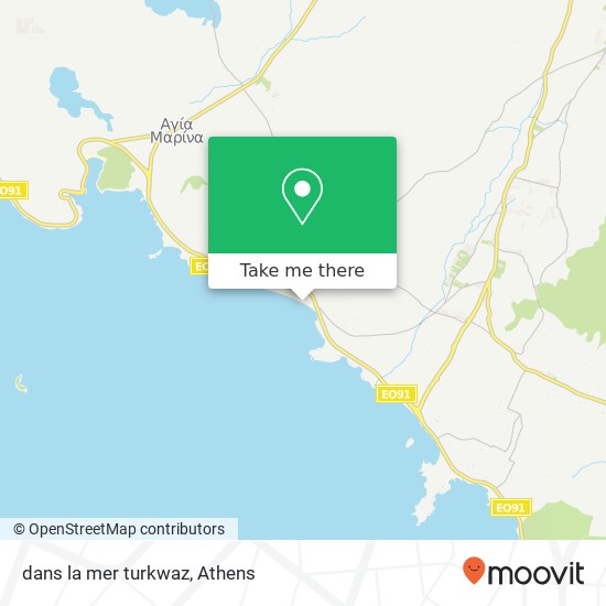 dans la mer turkwaz map