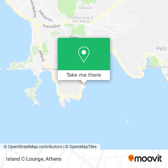 Island C-Lounge map
